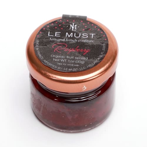 Le Must Organic Premium Raspberry Preserve Mini Jar, 1.0 oz